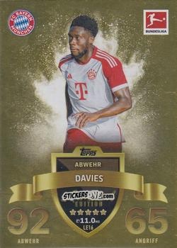 Cromo Alphonso Davies - German Fussball Bundesliga 2023-2024. Match Attax
 n. LE16 - Topps