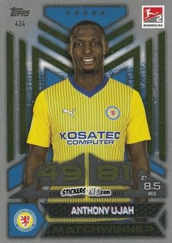 Sticker Anthony Ujah - German Fussball Bundesliga 2023-2024. Match Attax
 n. 434 - Topps