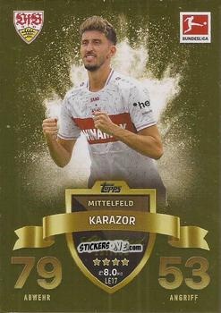 Cromo Atakaan Karazor - German Fussball Bundesliga 2023-2024. Match Attax
 n. LE17 - Topps