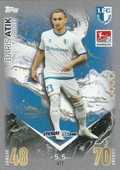 Cromo Baris Atik - German Fussball Bundesliga 2023-2024. Match Attax
 n. 411 - Topps