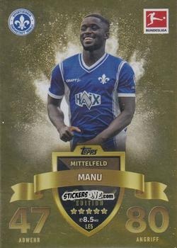Cromo Braydon Manu - German Fussball Bundesliga 2023-2024. Match Attax
 n. LE5 - Topps