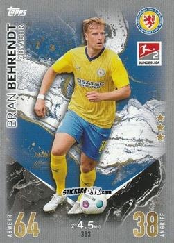 Sticker Brian Behrendt - German Fussball Bundesliga 2023-2024. Match Attax
 n. 383 - Topps