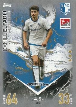 Figurina Daniel Elfadli - German Fussball Bundesliga 2023-2024. Match Attax
 n. 409 - Topps