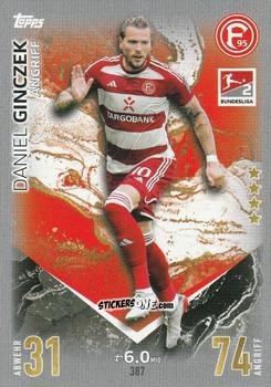 Sticker Daniel Ginczek - German Fussball Bundesliga 2023-2024. Match Attax
 n. 387 - Topps