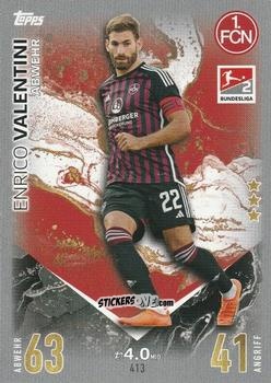 Cromo Enrico Valentini - German Fussball Bundesliga 2023-2024. Match Attax
 n. 413 - Topps