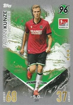 Sticker Fabian Kunze - German Fussball Bundesliga 2023-2024. Match Attax
 n. 399 - Topps