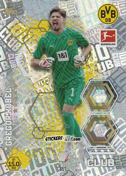 Sticker Gregor Kobel - German Fussball Bundesliga 2023-2024. Match Attax
 n. 451 - Topps