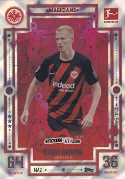 Sticker Hugo Larsson - German Fussball Bundesliga 2023-2024. Match Attax
 n. MA2 - Topps