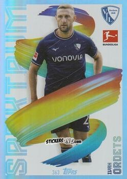 Figurina Ivan Ordets - German Fussball Bundesliga 2023-2024. Match Attax
 n. 363 - Topps