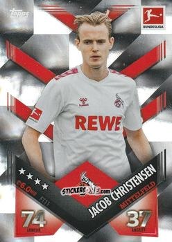 Figurina Jacob Christensen - German Fussball Bundesliga 2023-2024. Match Attax
 n. FT11 - Topps