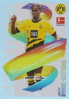 Cromo Jamie Bynoe-Gittens - German Fussball Bundesliga 2023-2024. Match Attax
 n. 366 - Topps