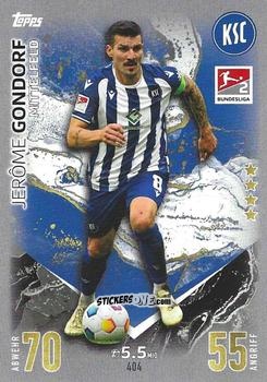 Cromo Jérome Gondorf - German Fussball Bundesliga 2023-2024. Match Attax
 n. 404 - Topps