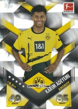 Cromo Karim Adeyemi - German Fussball Bundesliga 2023-2024. Match Attax
 n. FT6 - Topps