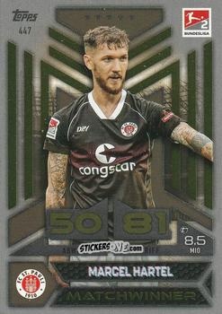 Cromo Marcel Hartel - German Fussball Bundesliga 2023-2024. Match Attax
 n. 447 - Topps