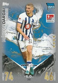 Figurina Márton Dárdai - German Fussball Bundesliga 2023-2024. Match Attax
 n. 380 - Topps