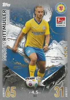 Sticker Marvin Rittmüller - German Fussball Bundesliga 2023-2024. Match Attax
 n. 382 - Topps
