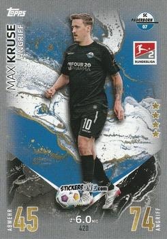 Sticker Max Kruse - German Fussball Bundesliga 2023-2024. Match Attax
 n. 420 - Topps