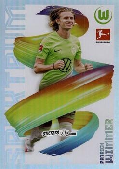 Figurina Patrick Wimmer - German Fussball Bundesliga 2023-2024. Match Attax
 n. 378 - Topps