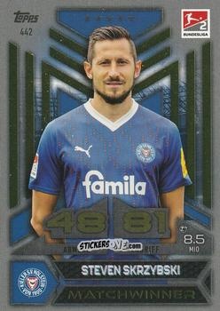 Figurina Steven Skrzybski - German Fussball Bundesliga 2023-2024. Match Attax
 n. 442 - Topps
