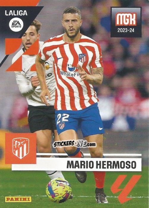 Sticker Mario Hermoso - LaLiga 2023-2024. Megacracks n. 79 - Panini