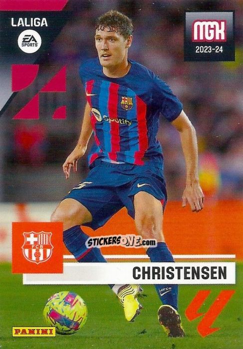 Cromo Christensen - LaLiga 2023-2024. Megacracks n. 96 - Panini