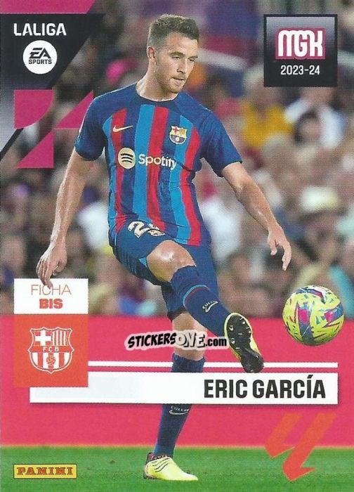 Cromo Eric Garcia - LaLiga 2023-2024. Megacracks n. 98bis - Panini