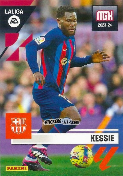 Figurina Kessie - LaLiga 2023-2024. Megacracks n. 100 - Panini