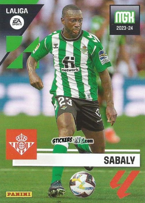 Cromo Sabaly - LaLiga 2023-2024. Megacracks n. 112 - Panini