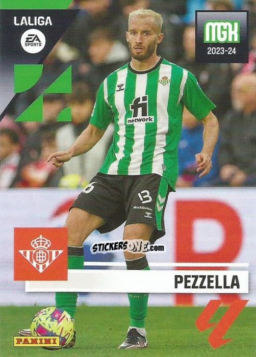 Figurina Pezzella - LaLiga 2023-2024. Megacracks n. 113 - Panini