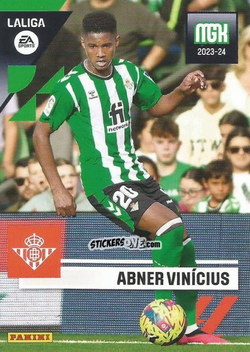 Figurina Abner Vinícius - LaLiga 2023-2024. Megacracks n. 116 - Panini