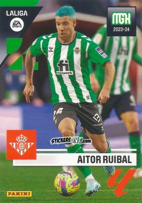 Figurina Aitor Ruibal - LaLiga 2023-2024. Megacracks n. 118 - Panini