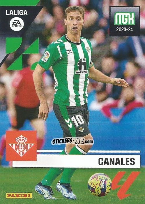Cromo Canales - LaLiga 2023-2024. Megacracks n. 120 - Panini
