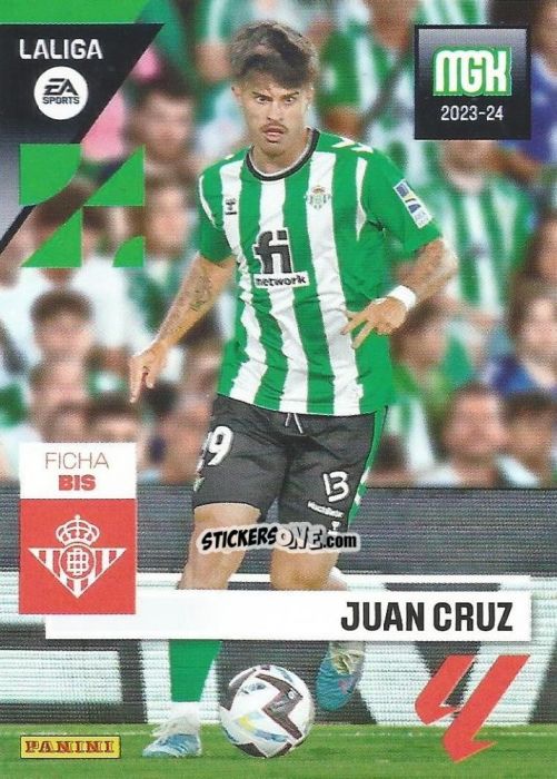 Figurina Juan Cruz - LaLiga 2023-2024. Megacracks n. 120bis - Panini