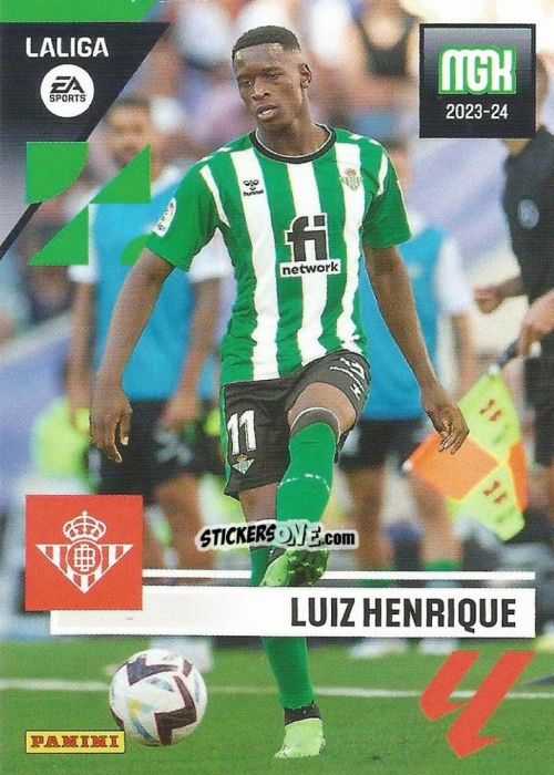 Figurina Luiz Henrique - LaLiga 2023-2024. Megacracks n. 123 - Panini