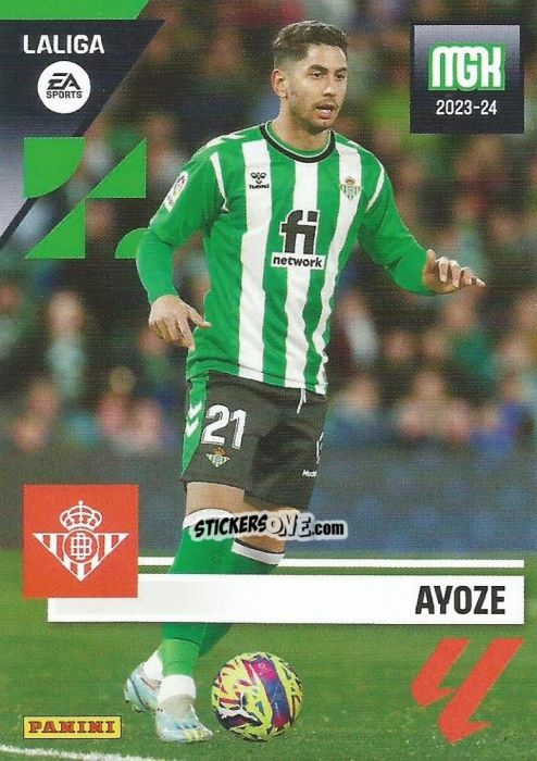 Sticker Ayoze - LaLiga 2023-2024. Megacracks n. 126 - Panini
