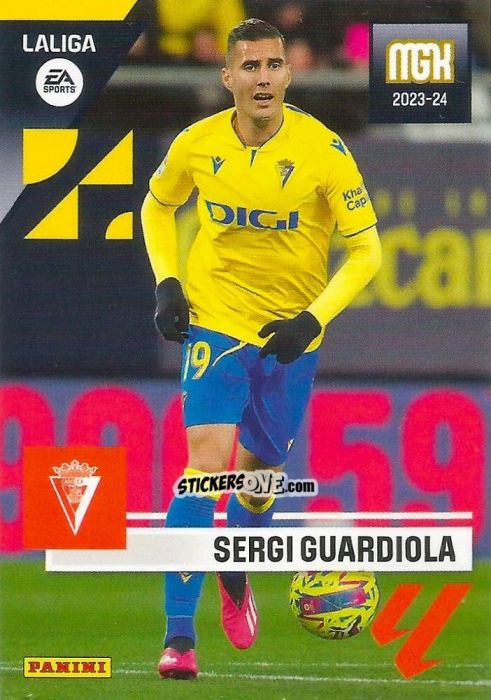 Figurina Sergi Guardiola - LaLiga 2023-2024. Megacracks n. 143 - Panini