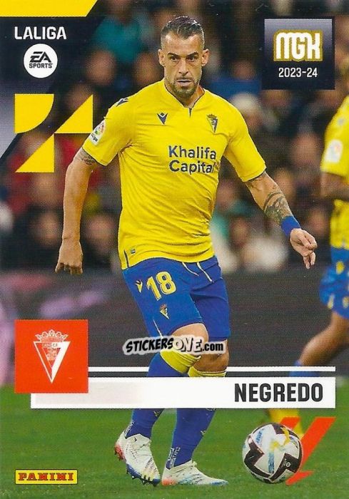 Figurina Negredo - LaLiga 2023-2024. Megacracks n. 144 - Panini