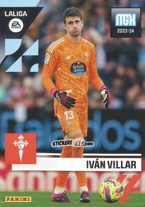 Figurina Iván Villar - LaLiga 2023-2024. Megacracks n. 147 - Panini