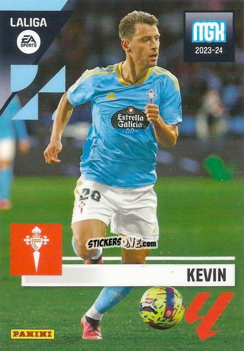 Figurina Kevin - LaLiga 2023-2024. Megacracks n. 148 - Panini