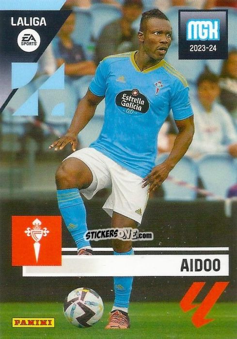 Figurina Aidoo - LaLiga 2023-2024. Megacracks n. 149 - Panini