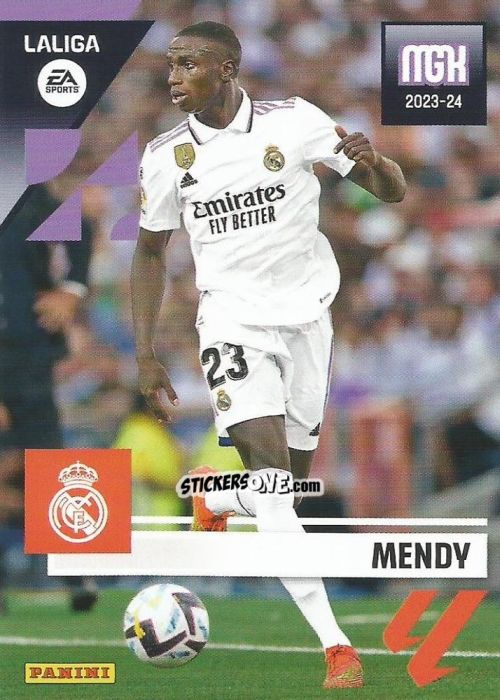 Sticker Mendy - LaLiga 2023-2024. Megacracks n. 242 - Panini