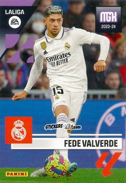 Sticker Fede Valverde - LaLiga 2023-2024. Megacracks n. 247 - Panini