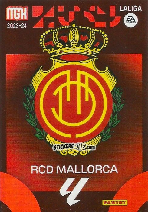 Figurina Escudo - LaLiga 2023-2024. Megacracks n. 253 - Panini