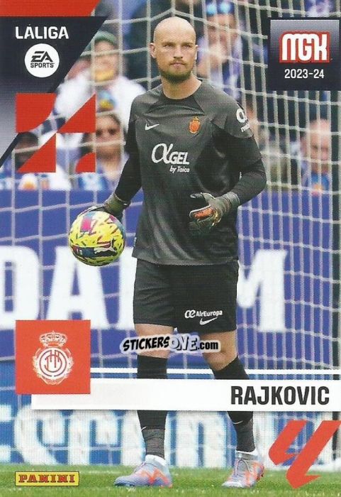 Figurina Rajkovic - LaLiga 2023-2024. Megacracks n. 254 - Panini