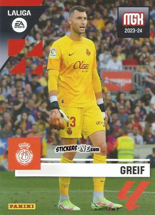 Figurina Greif - LaLiga 2023-2024. Megacracks n. 255 - Panini