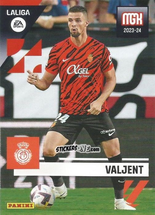 Figurina Valjent - LaLiga 2023-2024. Megacracks n. 257 - Panini
