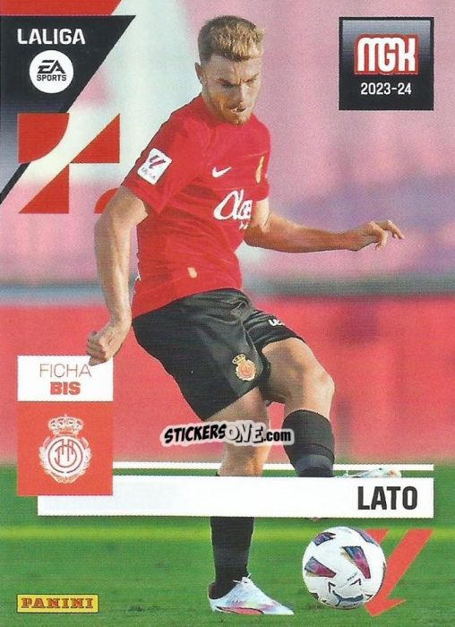 Figurina Lato - LaLiga 2023-2024. Megacracks n. 260bis - Panini