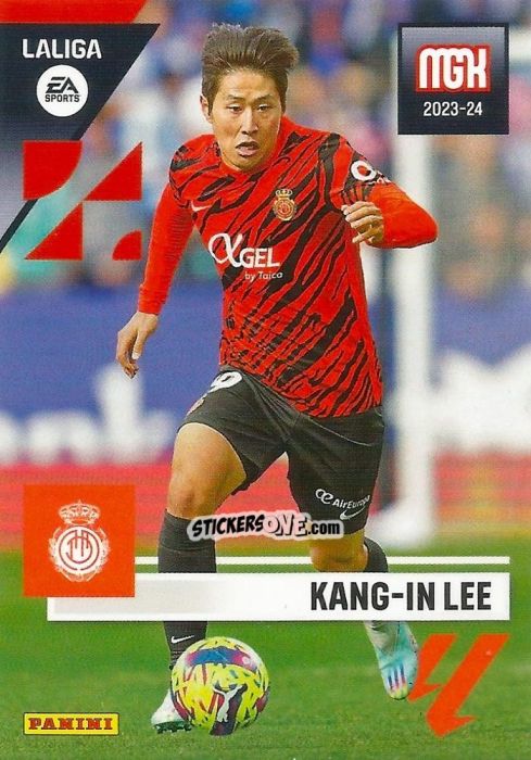 Figurina Kang-In Lee - LaLiga 2023-2024. Megacracks n. 266 - Panini