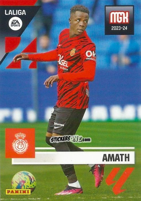 Figurina Amath - LaLiga 2023-2024. Megacracks n. 268 - Panini