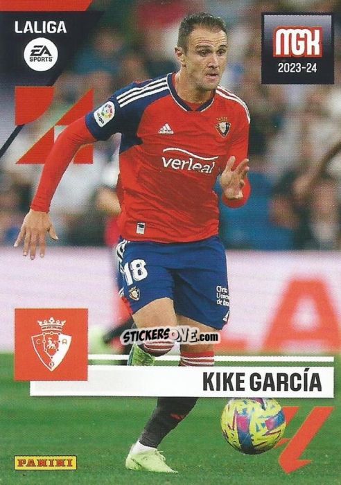 Figurina Kike García - LaLiga 2023-2024. Megacracks n. 288 - Panini